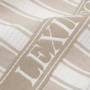 Icons Waffle Striped 厨房巾50x70cm - 米色_白色 - Lexington