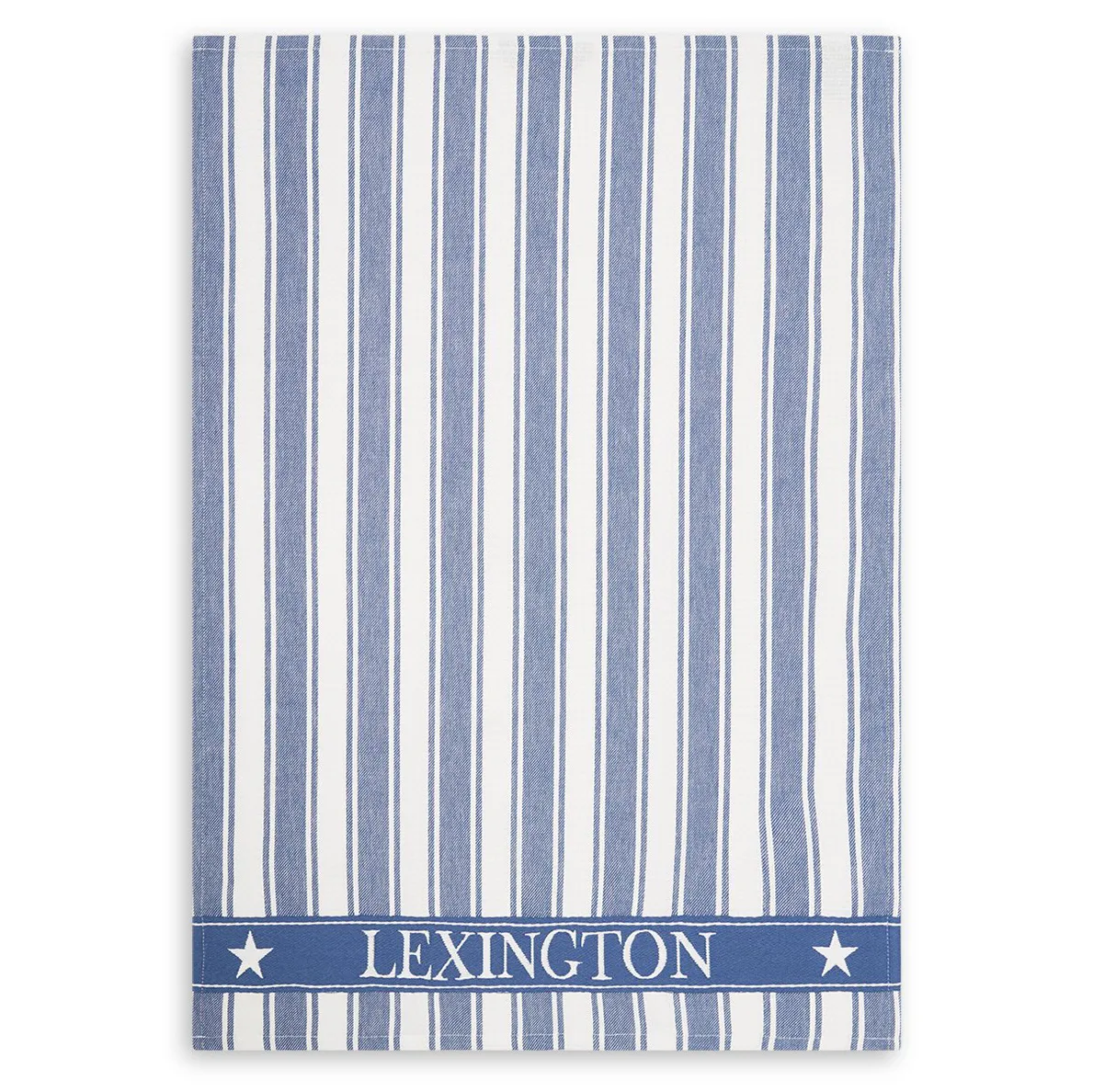 Icons Waffle Striped 厨房巾50x70cm, 蓝色_白色 Lexington