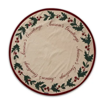 Jute Cotton 圣诞树 mat Ø110 cm - 米色 - Lexington