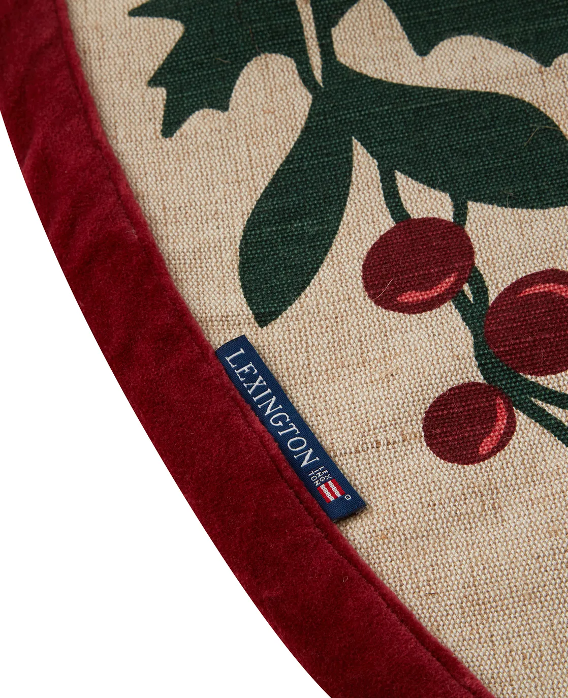 Jute Cotton 圣诞树 mat Ø110 cm, 米色 Lexington