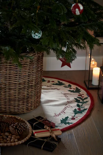 Jute Cotton 圣诞树 mat Ø110 cm - 米色 - Lexington