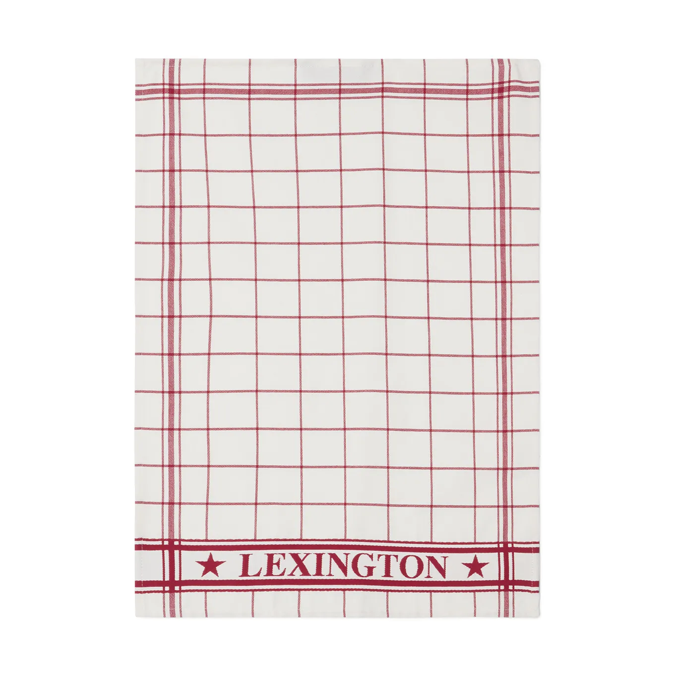 Lexington checked 厨房巾 50x70 cm, 白色-红色 Lexington