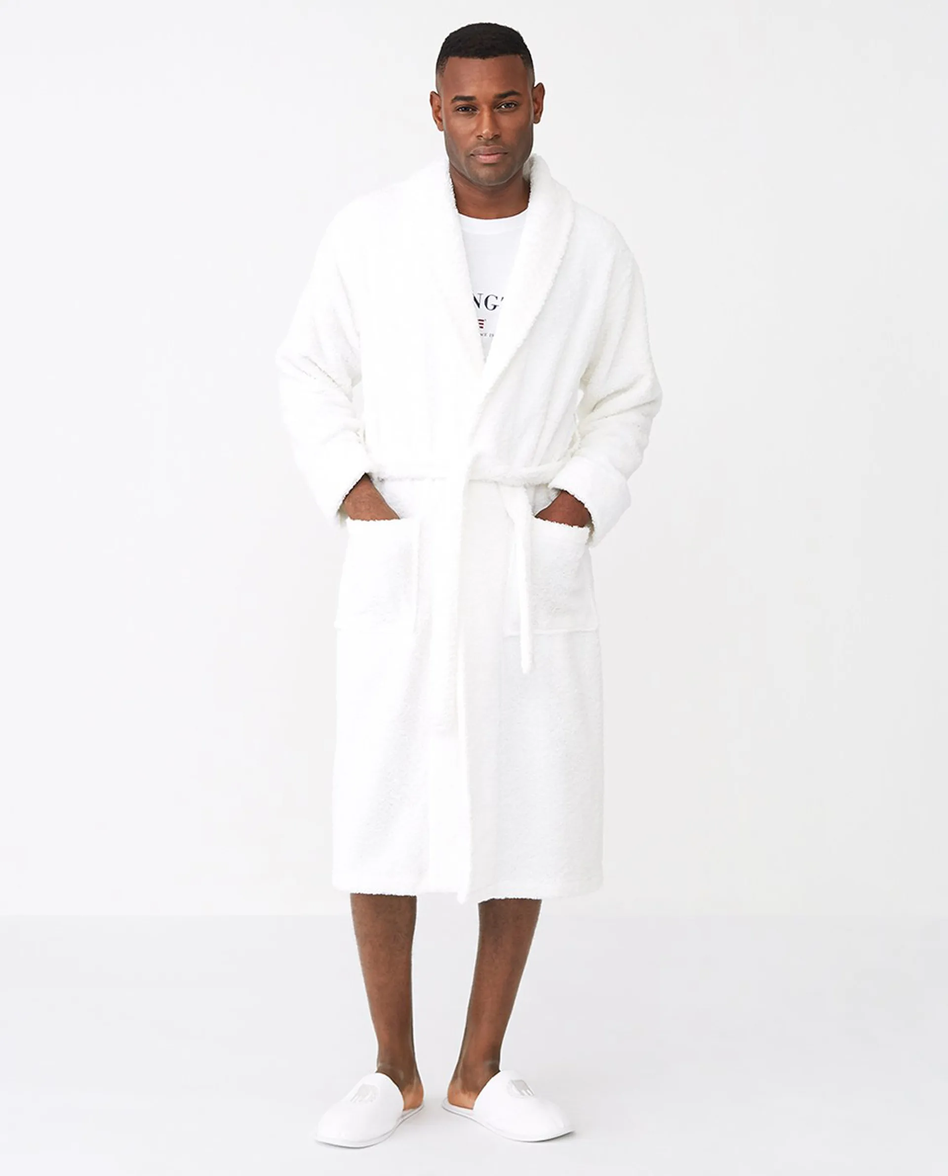 Lexington Original 浴袍 XL, White Lexington