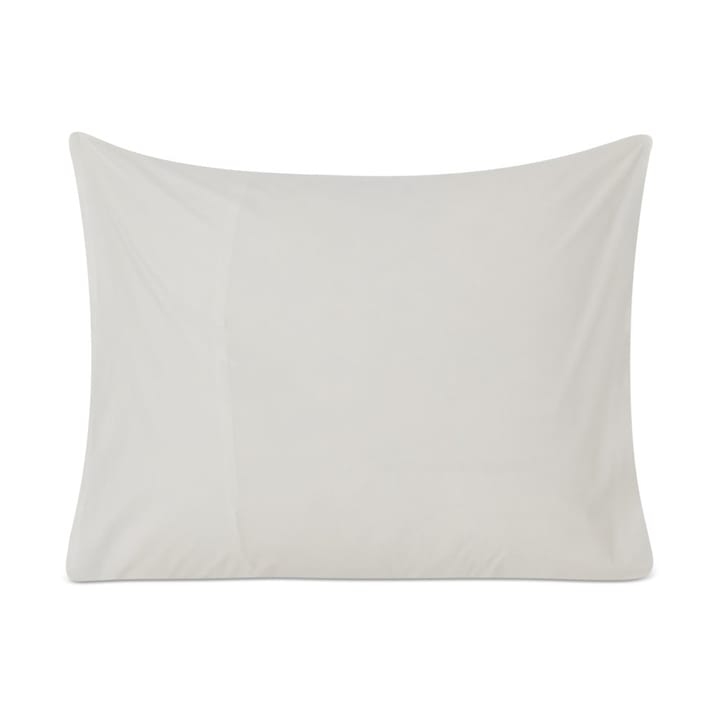 Lexington Printed Cotton Poplin 枕头套 50x60 cm, 白色-浅绿色 Lexington
