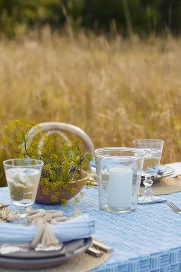 Lexington Recycled Paper Straw napkin ring - Natural - Lexington