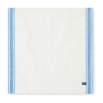 Linen Cotton Side Stripes 纺织品 餐巾纸 50x50 cm - Blue-white - Lexington