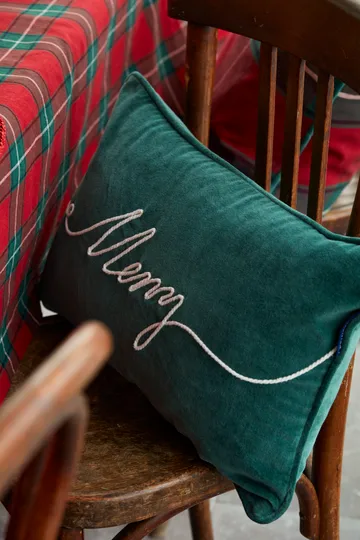 Merry Cotton Velvet 靠枕|靠垫 30x50 cm - 绿色 - Lexington