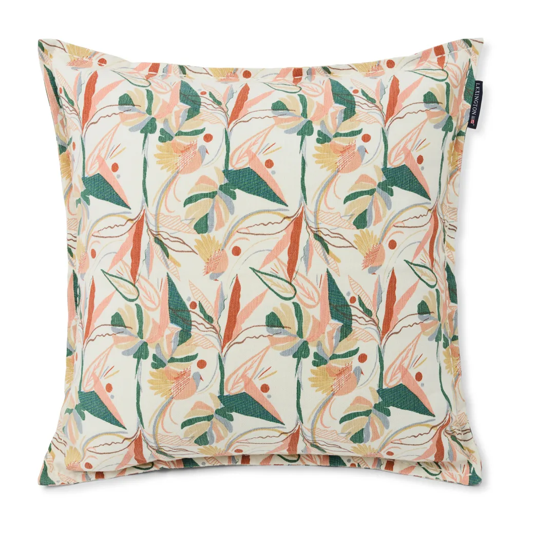 Multi Color Printed 枕头套 50x50 cm, 白色-multi Lexington