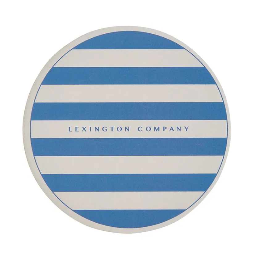 Ocean Treasures coasters 六件套装, 蓝色 Lexington