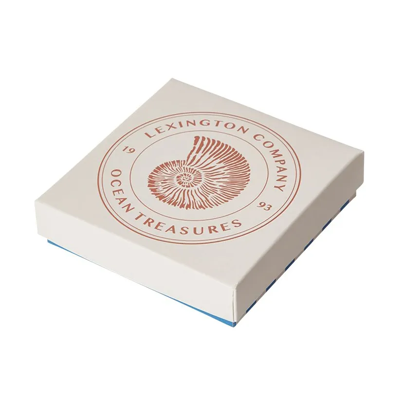 Ocean Treasures coasters 六件套装, 蓝色 Lexington