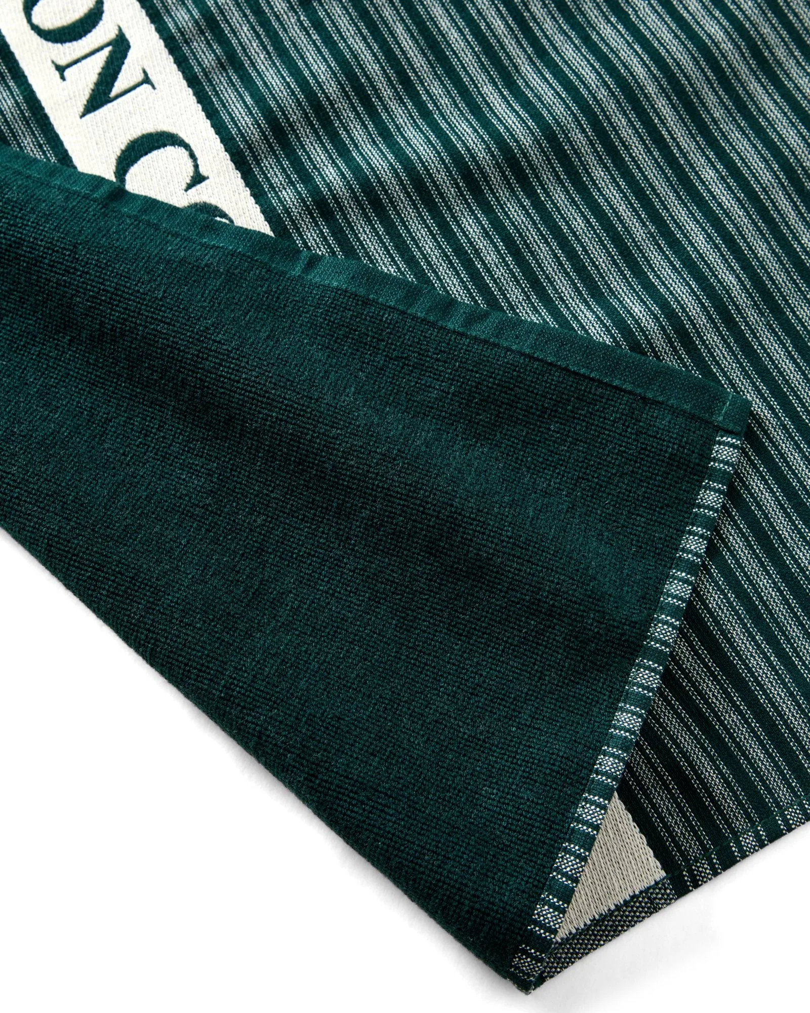 Organic Cotton Terry 厨房巾 50x70 cm, 绿色-浅米色 Lexington