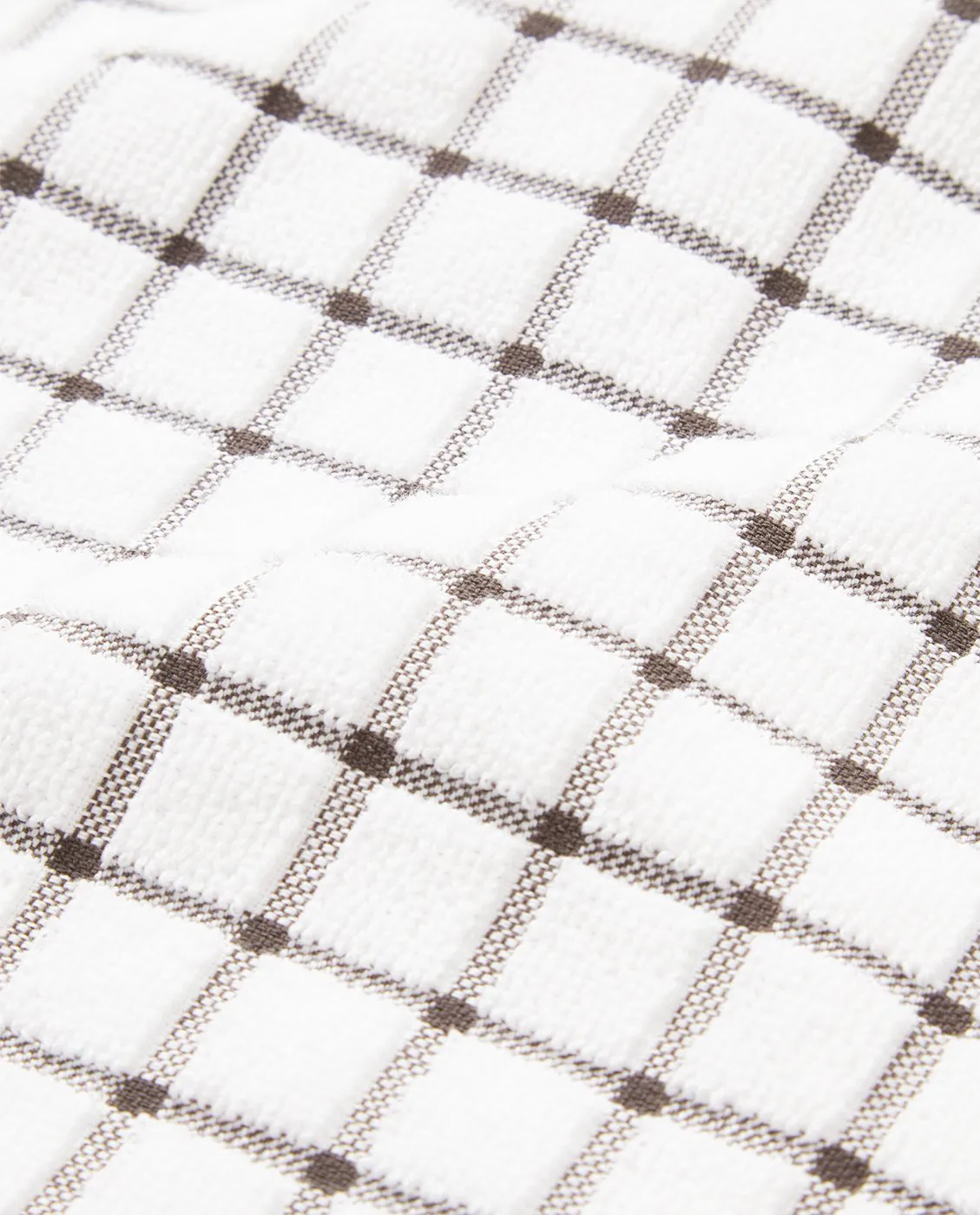 Organic Cotton Terry 厨房巾 50x70 cm, 白色 Lexington