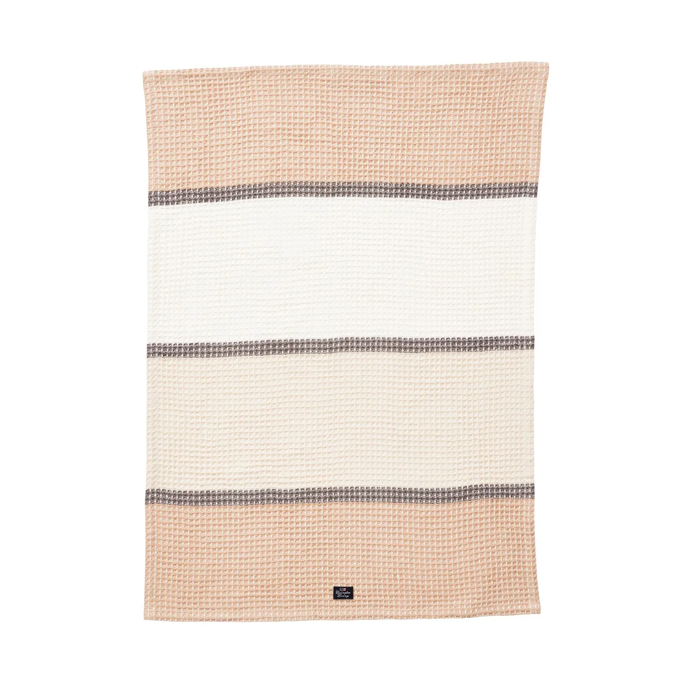 Organic Cotton Waffle 厨房巾 50x70 cm, 米色 Lexington