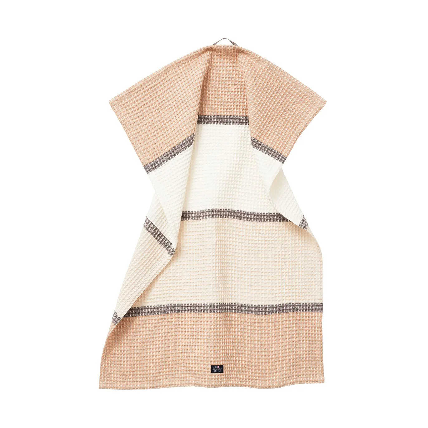 Organic Cotton Waffle 厨房巾 50x70 cm, 米色 Lexington