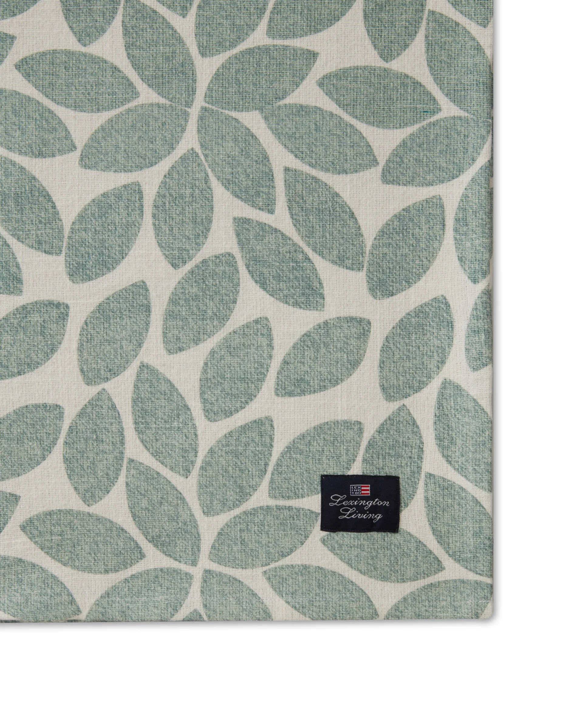 Printed Leaves 桌布 150x250 cm, 绿色 Lexington