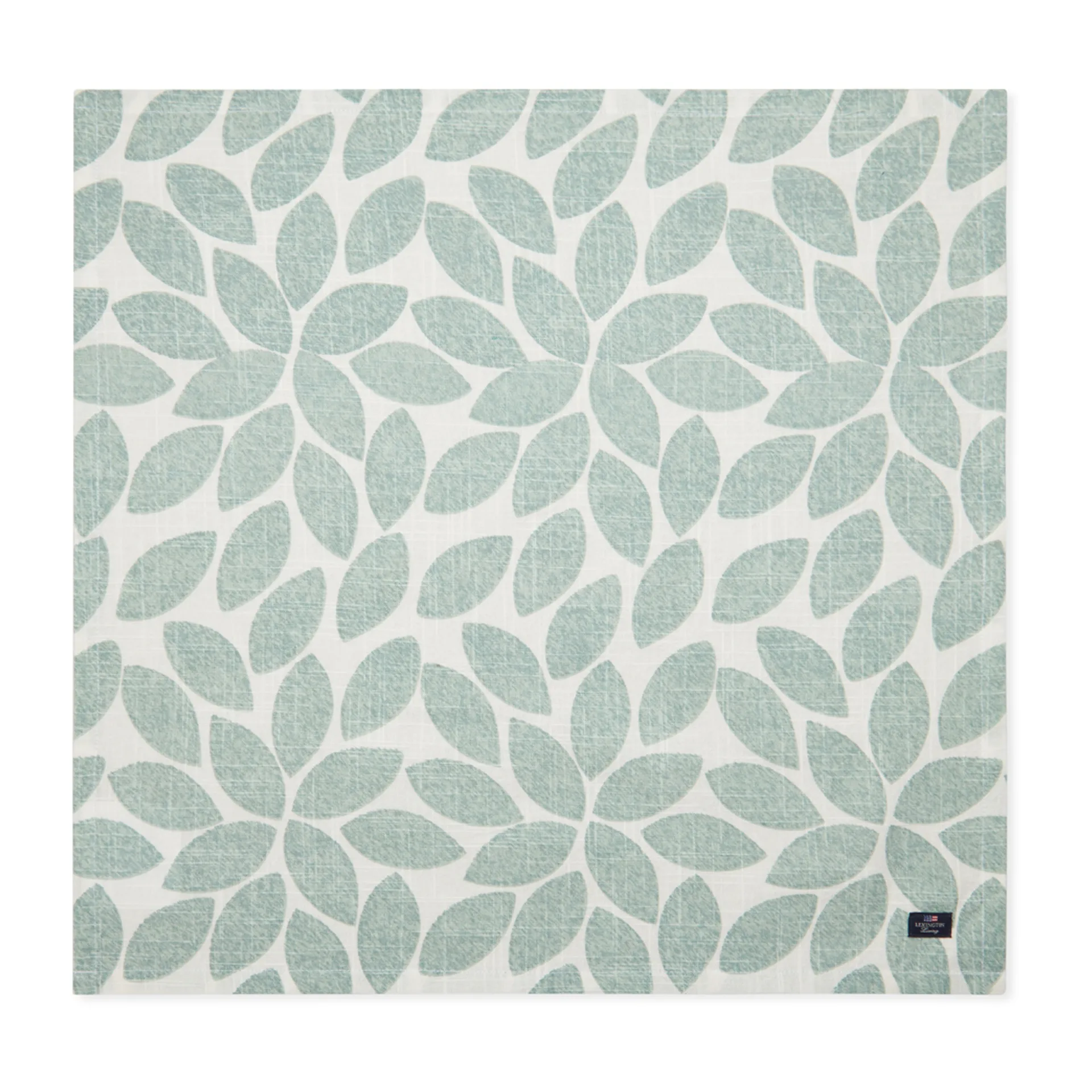 Printed Leaves fabric napkin 50x50 cm, 绿色 Lexington