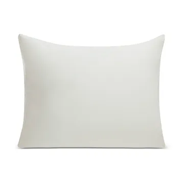 Printed Organic Cotton Poplin 枕头套 50x60 cm - Blue-white - Lexington
