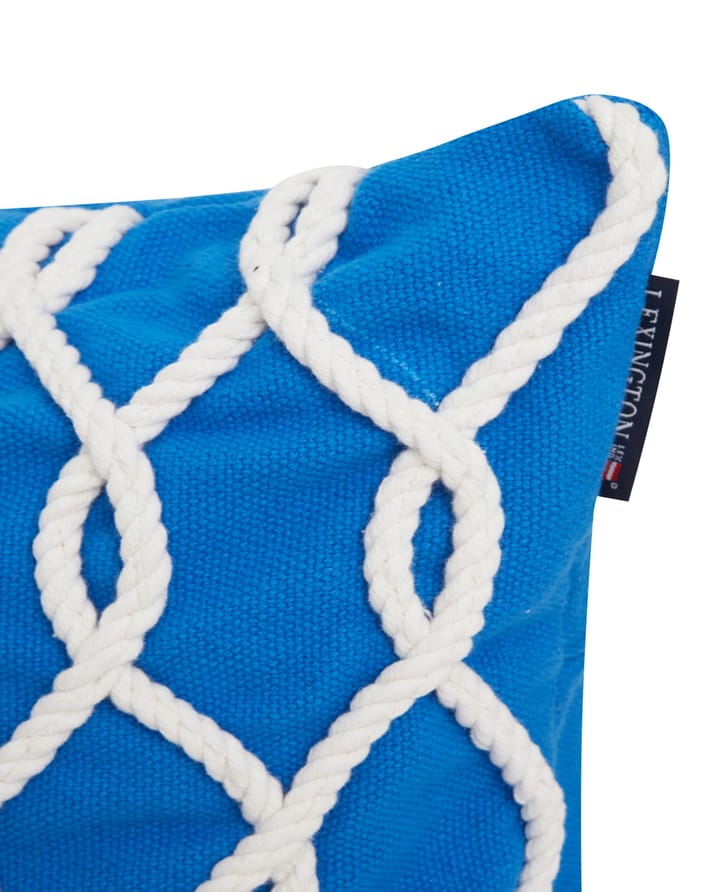 Rope Deco Canvase 枕头套 50x50 cm, Blue-white Lexington