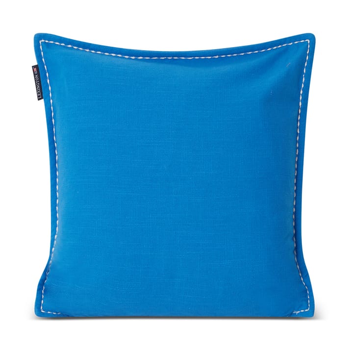 Sea Sand Salt Logo Embroidered 枕头套 50x50 cm, Blue-white Lexington