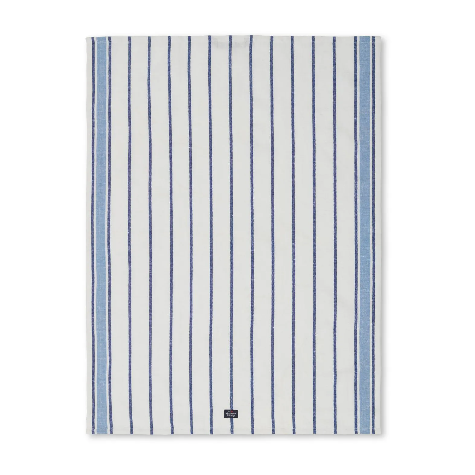 Striped 厨房巾 50x70 cm, 白色-蓝色 Lexington