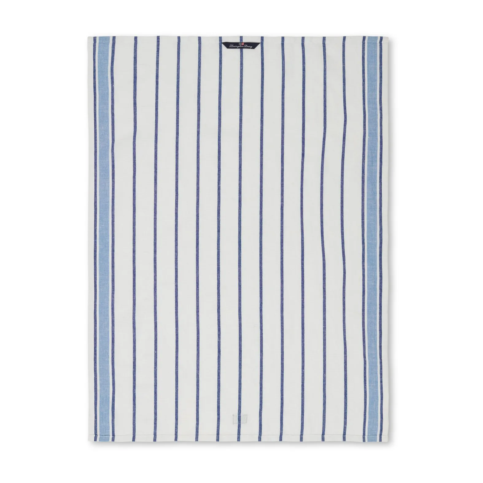 Striped 厨房巾 50x70 cm, 白色-蓝色 Lexington