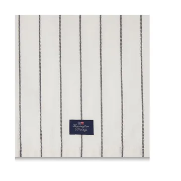 Striped Cotton Linen 厨房巾 50x70 cm - White - Lexington