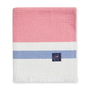 Striped cotton waffle 毯子 130x170 cm - Multi - Lexington