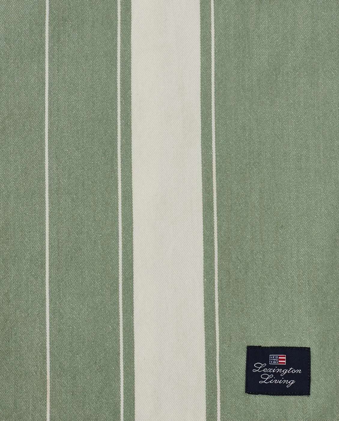 Striped Organic Cotton 桌布 150x250 cm,  Lexington