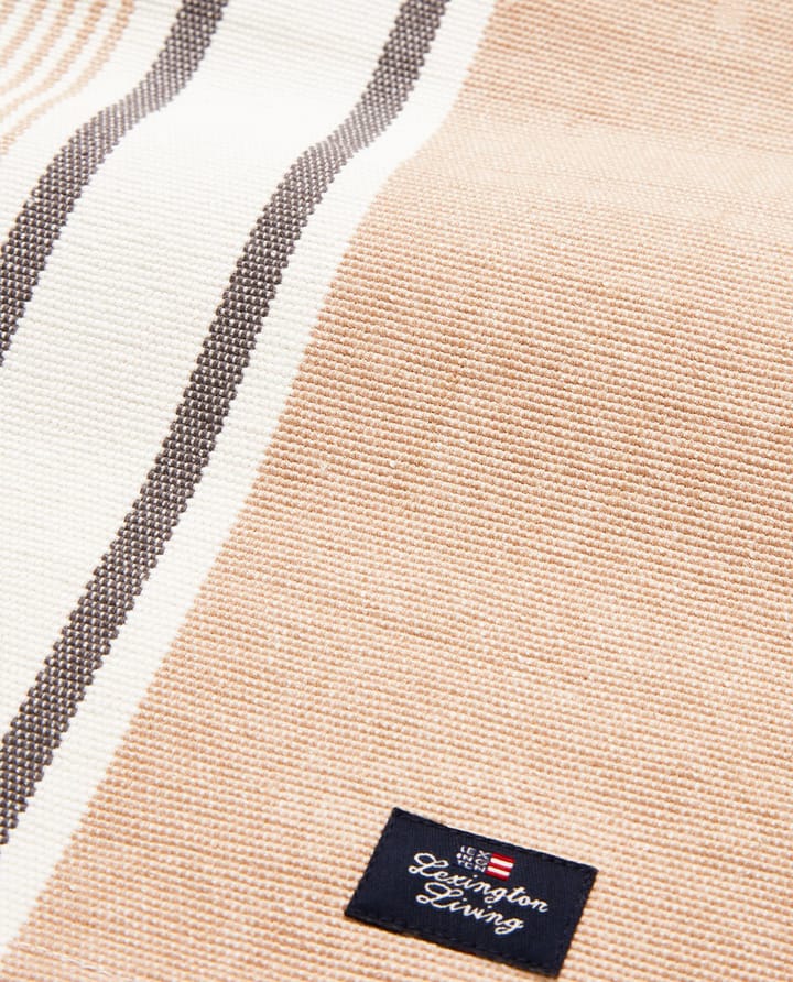 Striped Organic Cotton 桌布 40x50 cm, 米色 Lexington