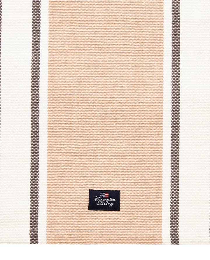 Striped Organic Cotton 桌布 40x50 cm, 米色 Lexington