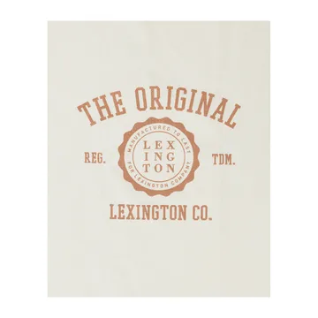 The Original Cotton Twill 厨房巾  50x70 cm - Off 白色-棕色 - Lexington