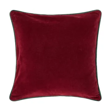 Wreath organic cotton velvet 靠枕套 50x50 cm - 红色-绿色-黄色，50x50cm - Lexington