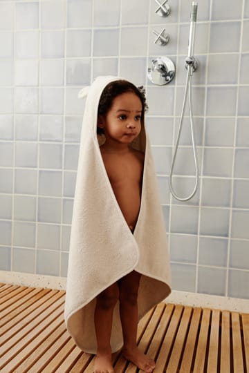 Albert bath cape 连帽毛巾 70x70 cm - 沙色 - Liewood