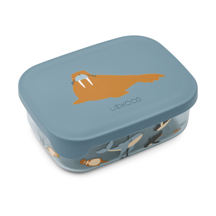 Arthur lunchbox 13.5x17 cm - 北冰洋海景 - Liewood