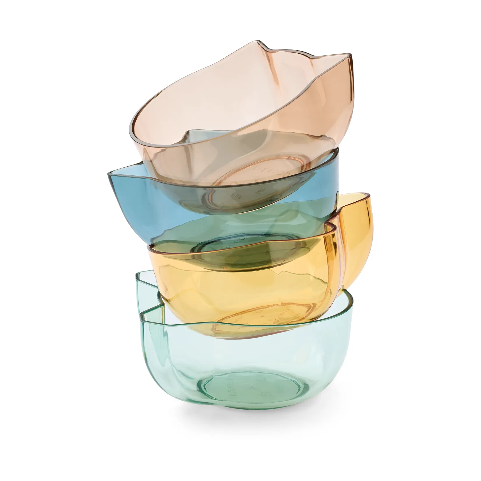 Berno Tritan 碗 27.5 cl 4件, 靛蓝 彩色 mix Liewood