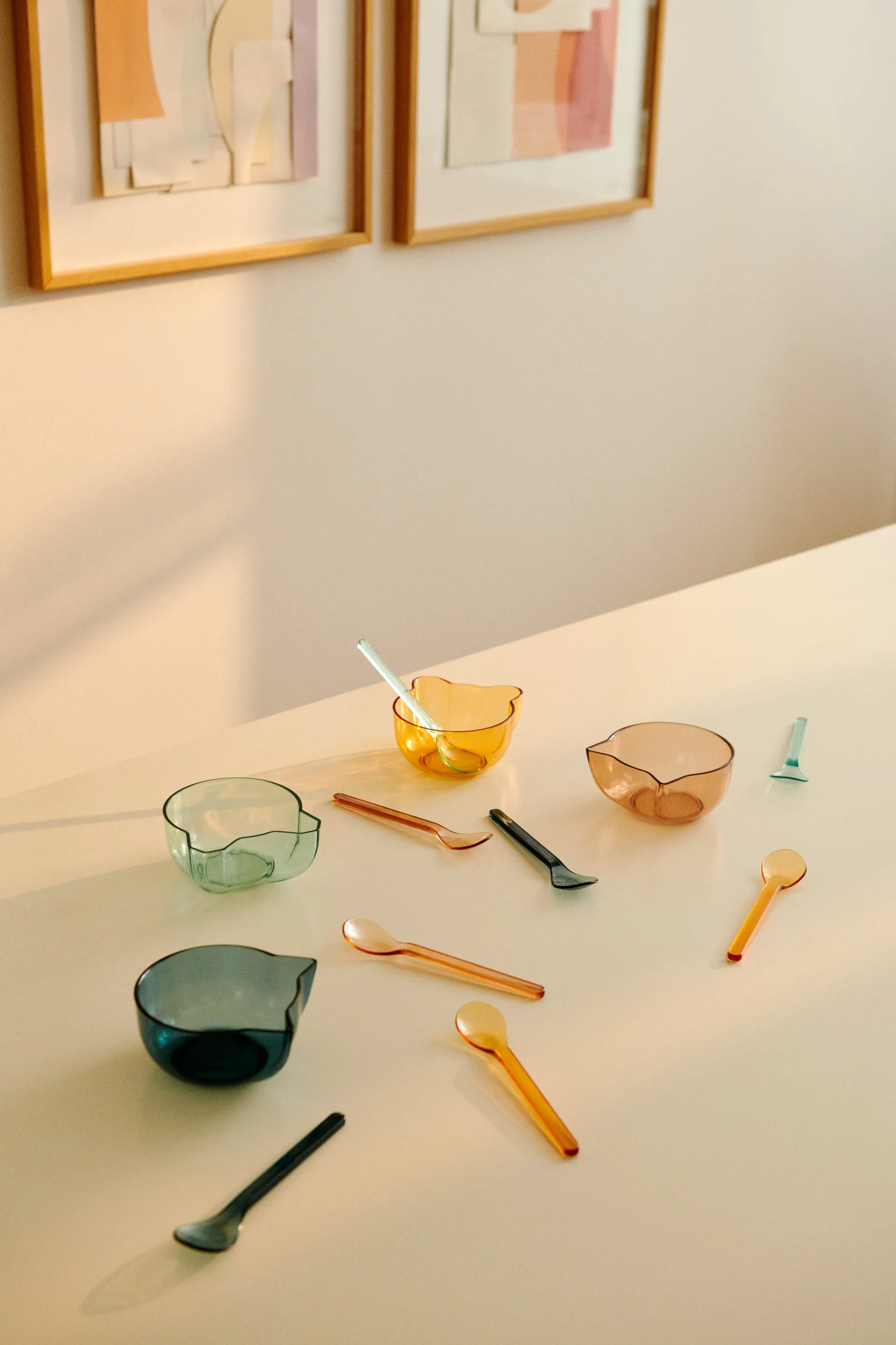 Berno Tritan 碗 27.5 cl 4件, 靛蓝 彩色 mix Liewood