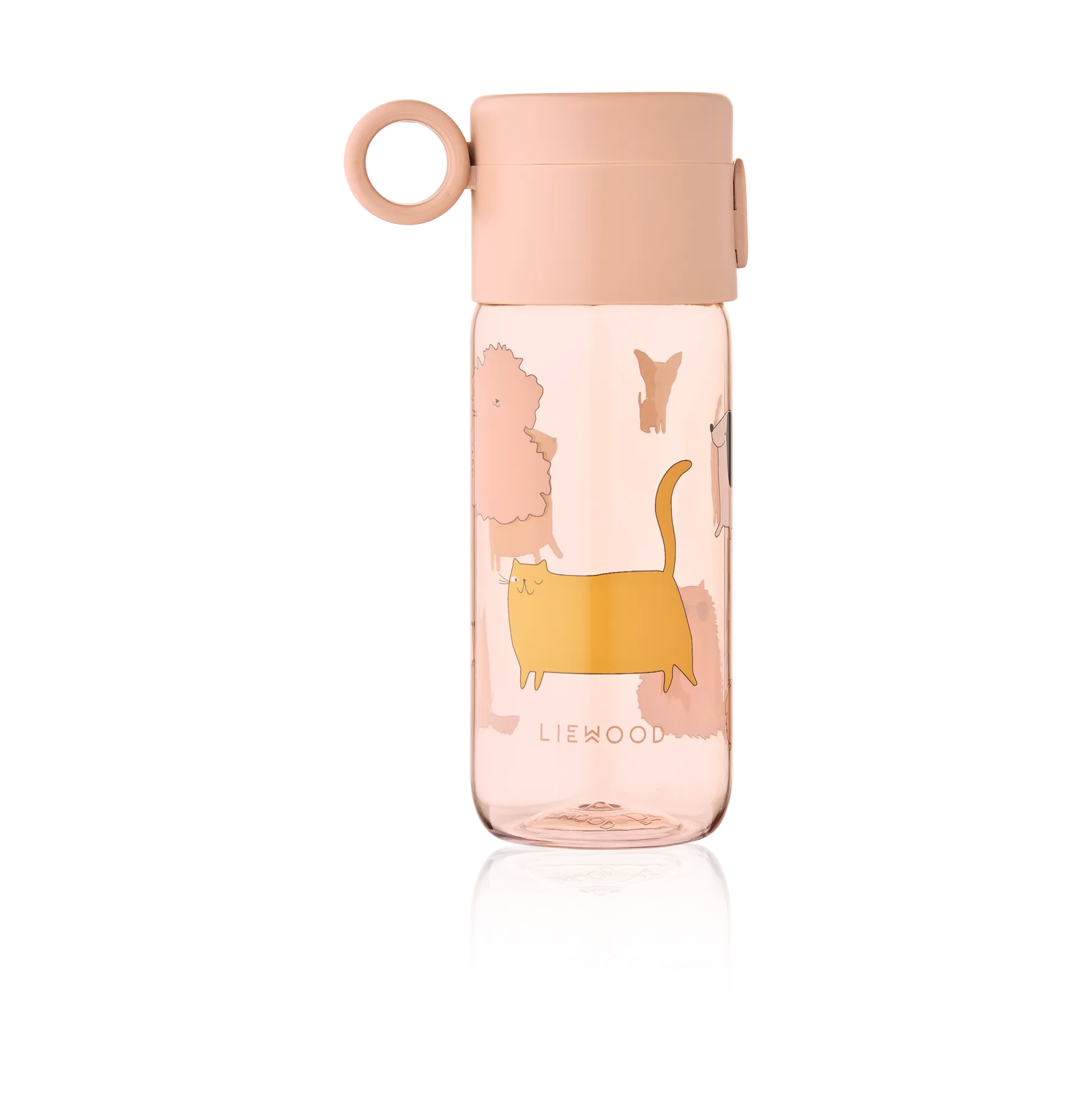 Clemence 水瓶 35 cl, 猫狗图案_沙色 Liewood