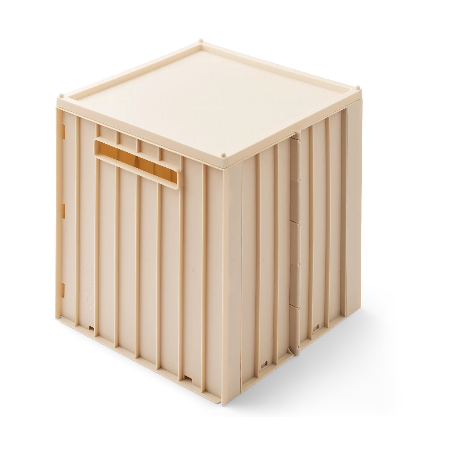 Elijah 储物箱 （含盖子） 31x31 cm, 沙色 Liewood