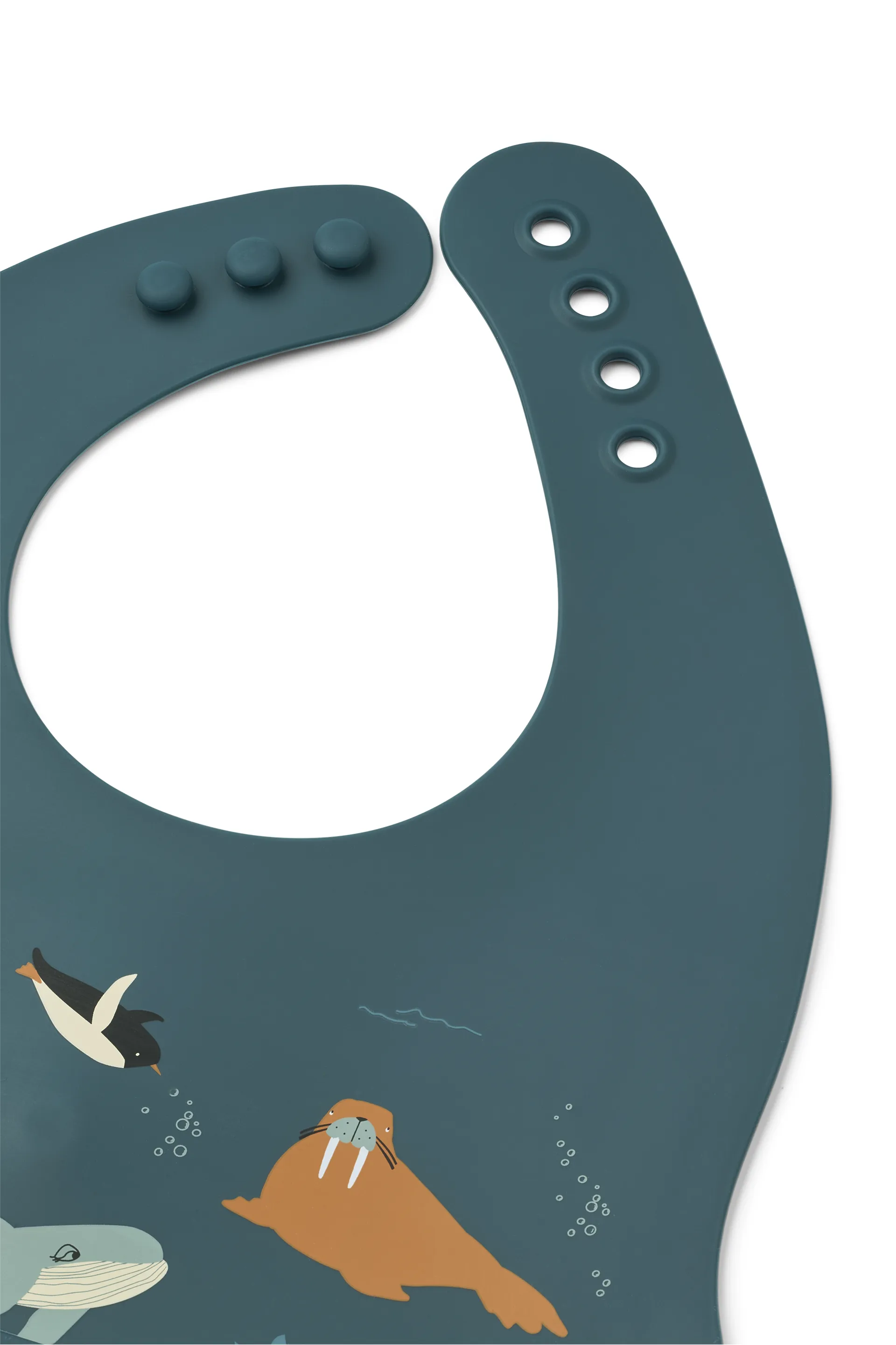 Ember printed bib 2件, 北冰洋海景 Liewood