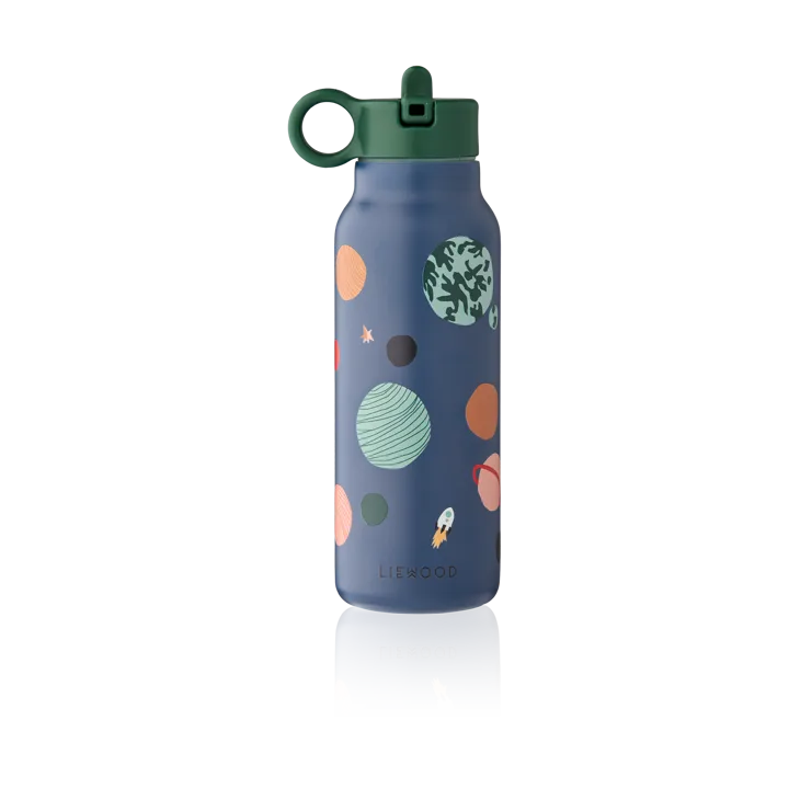 Falk 水瓶 350ml - 宇宙-经典海军蓝 - Liewood