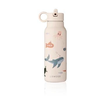Falk 水瓶 350ml - Sea creature-Sandy - Liewood