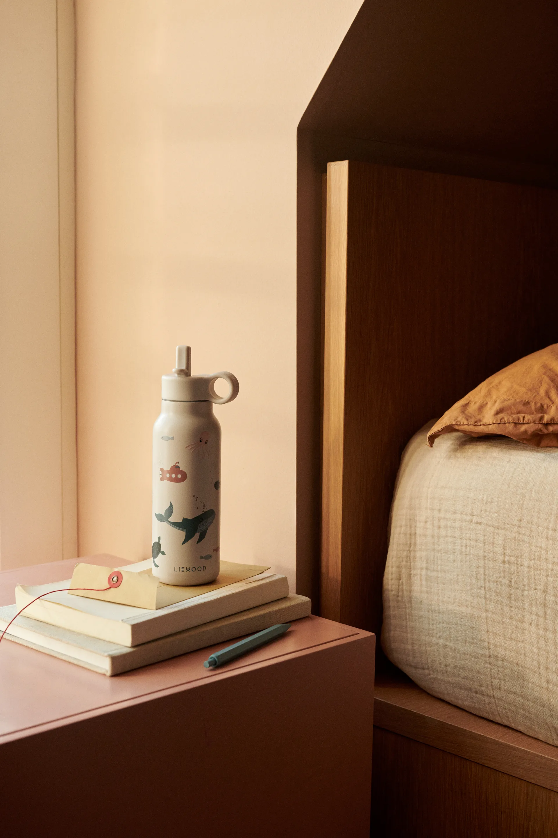 Falk 水瓶 350ml, Sea creature-Sandy Liewood