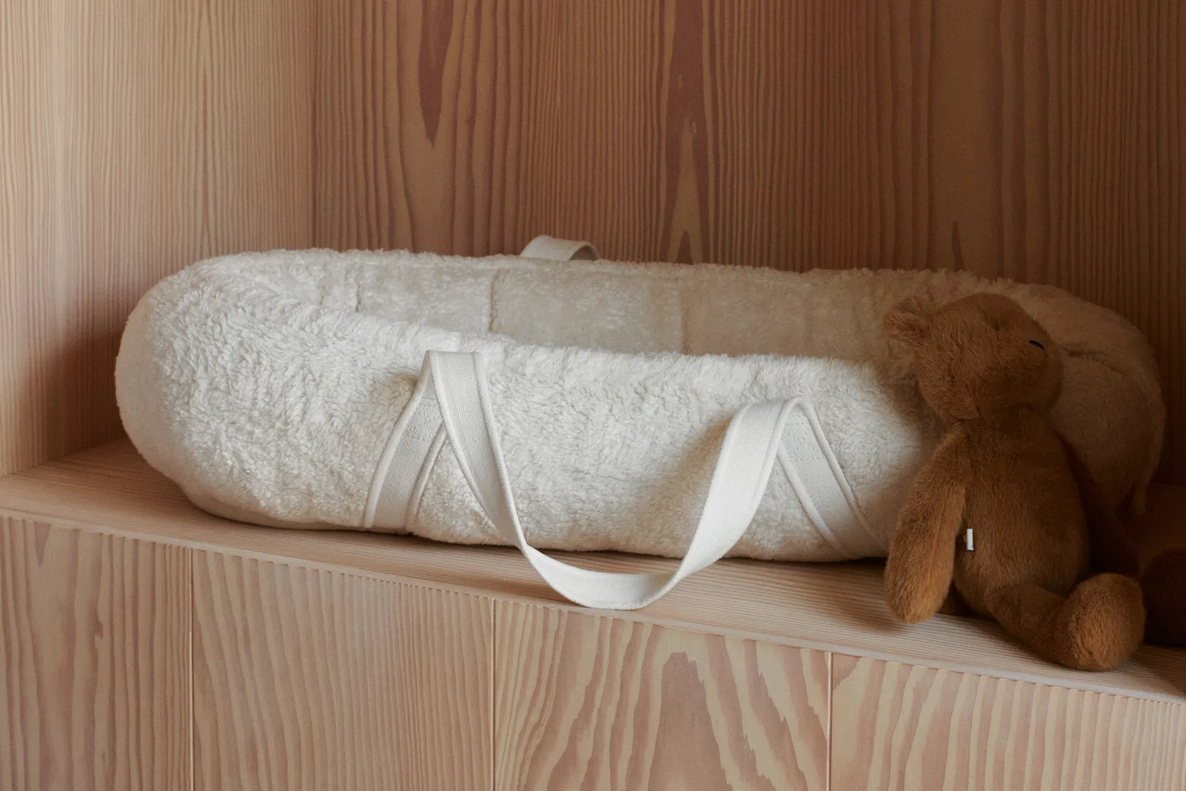 Gro pile baby nest, 沙色 Liewood