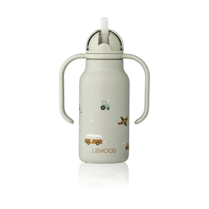 Kimmie 水瓶 25 cl, 小汽车-鸽子蓝 Liewood