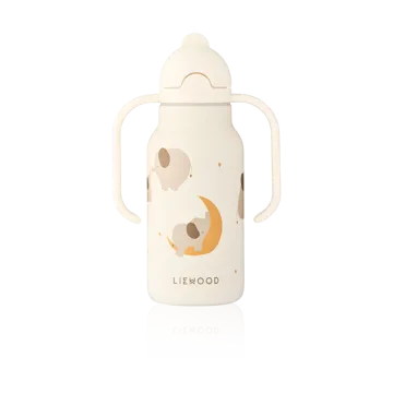 Kimmie 水瓶 25 cl - 大象主题_奶油色 - Liewood