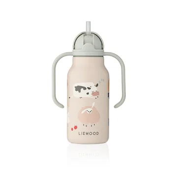 Kimmie 基米系列儿童水瓶25cl - Farmlife-Sandy - Liewood