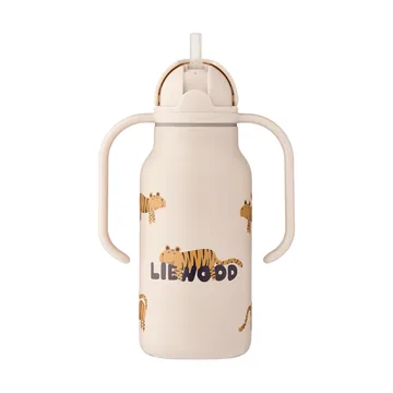 Kimmie 基米系列儿童水瓶25cl - 老虎图案_沙色 - Liewood