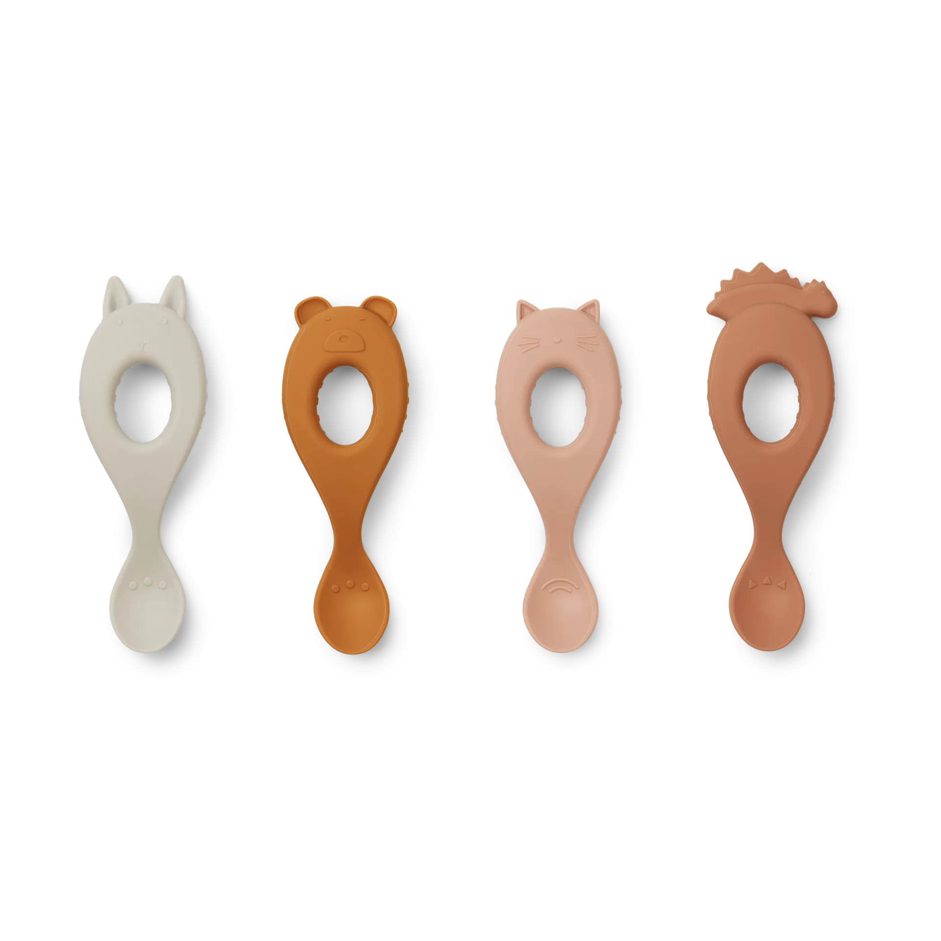 Livia 勺子 4件, 玫瑰色 mix Liewood