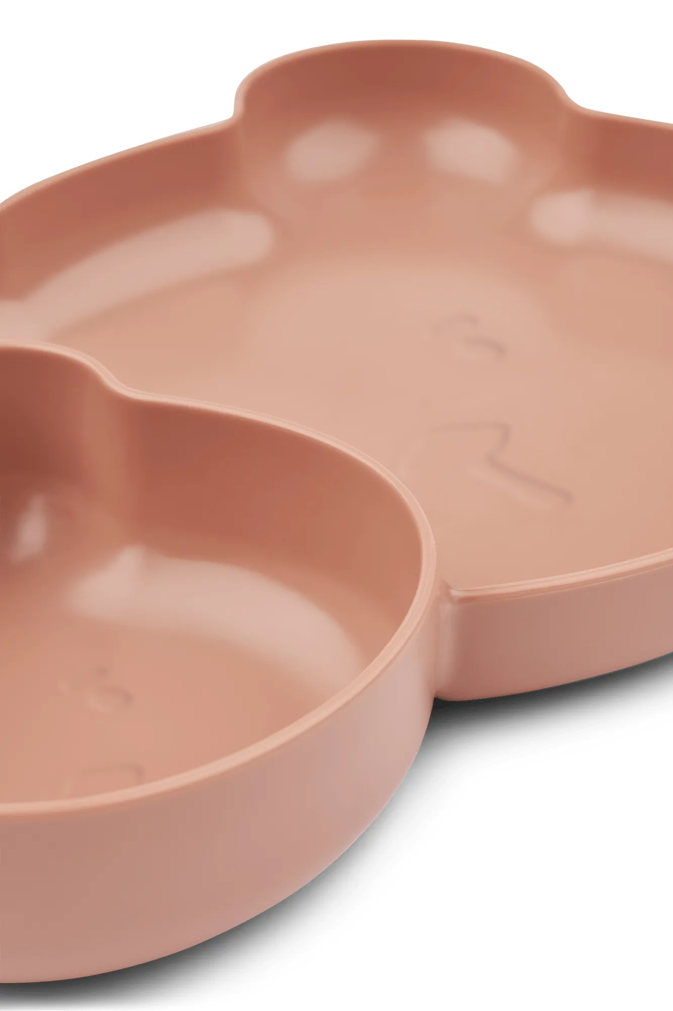 Magus Bear Divider 餐盘 2件套, 浅托斯卡纳色 Liewood