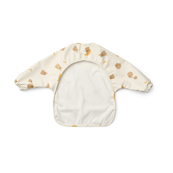 Merle bib with sleeve, 大象-奶油黄 Liewood